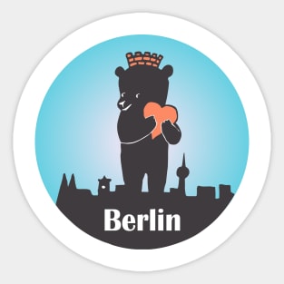 berlin bear Sticker